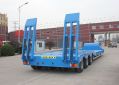 Three-line six-axle low-bed semi-trailer